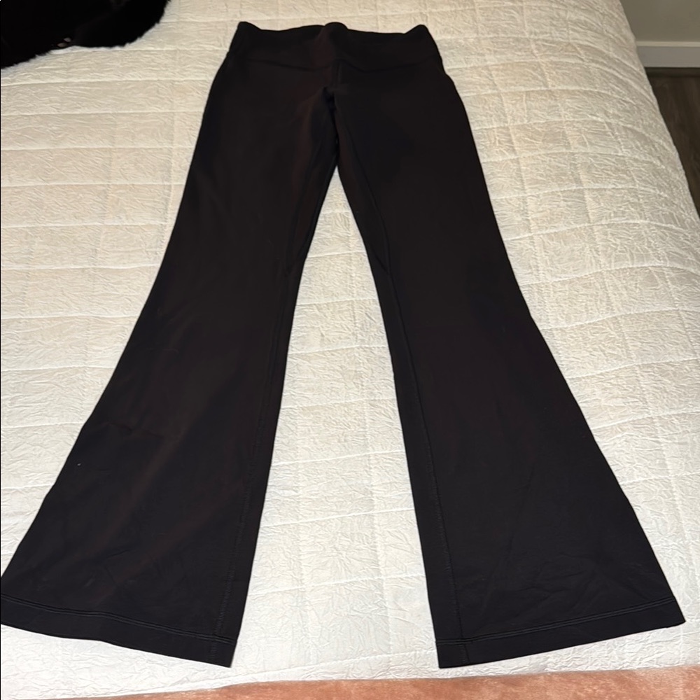 Lululemon Black Flared Leggings